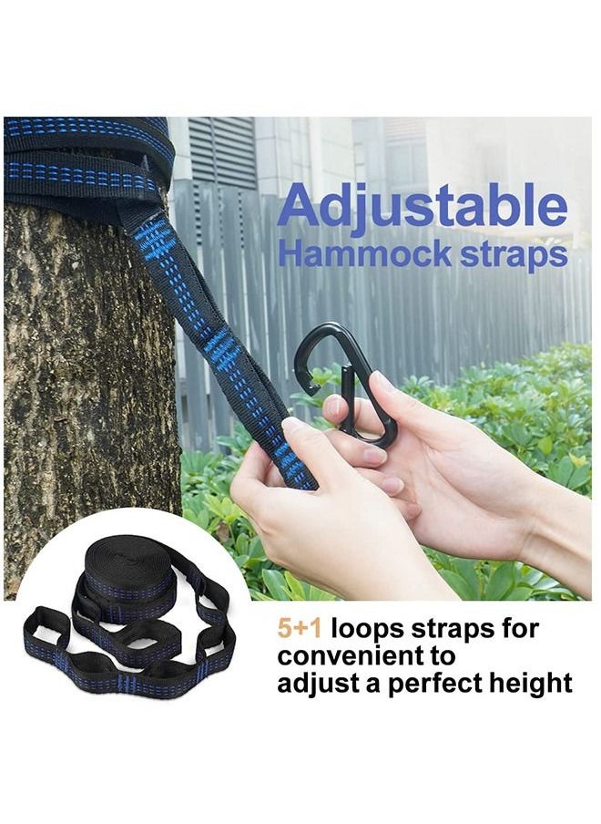 Arabest - Camping Hammock with Mosquito Net, Double & Single Portable Nylon Hammock, Parachute Fabric Hammock Mosquito Net  for Camping, Hiking, Yard, Backpacking - Image 1