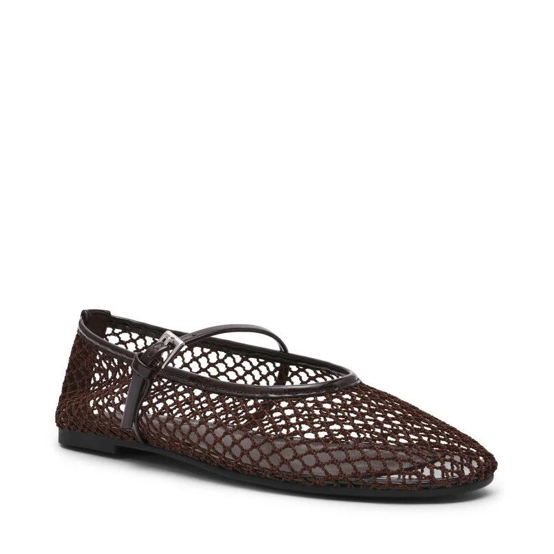 STEVE MADDEN Mags Brown Women's Ballerinas