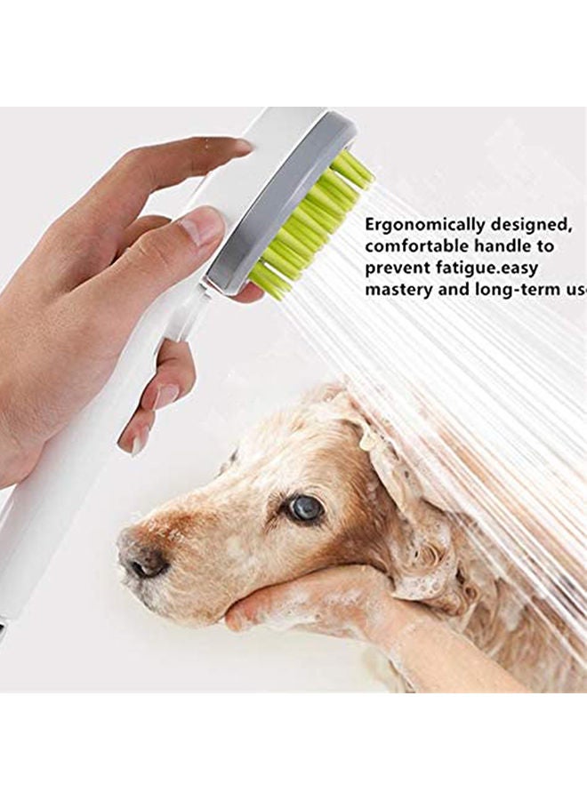 NIBEMINENT Pet Shower Sprayer For Dogs and Cats White/Blue 28x9x6cm - Image 4