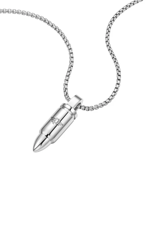 POLICE Showpiece Necklace For Men Stainless Steel
