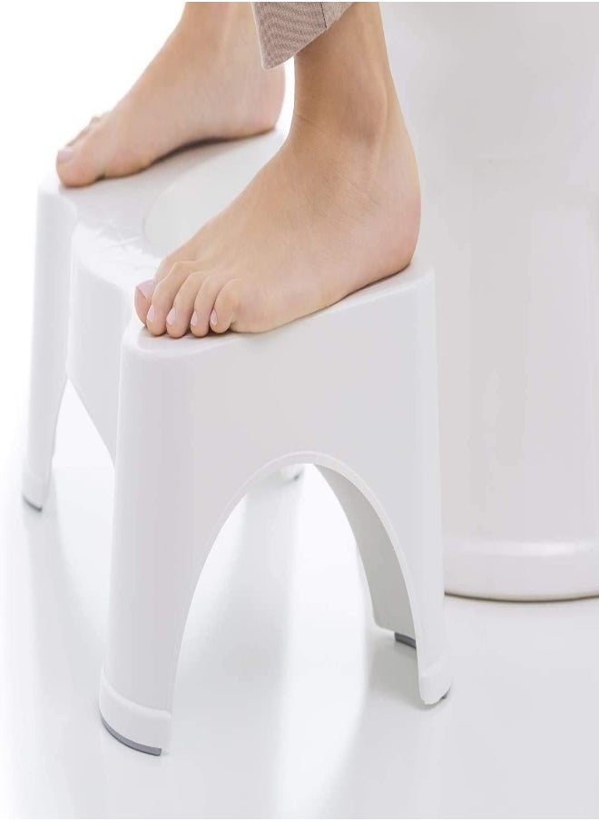 AKDC AKDC The Original Bathroom Toilet Stool, 7 Inch Height, White  - Image 5