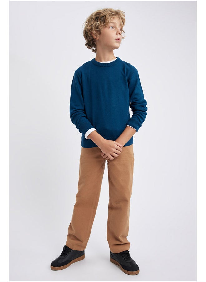 DeFacto - Boy Woven Loose Fit Trousers - Image 1