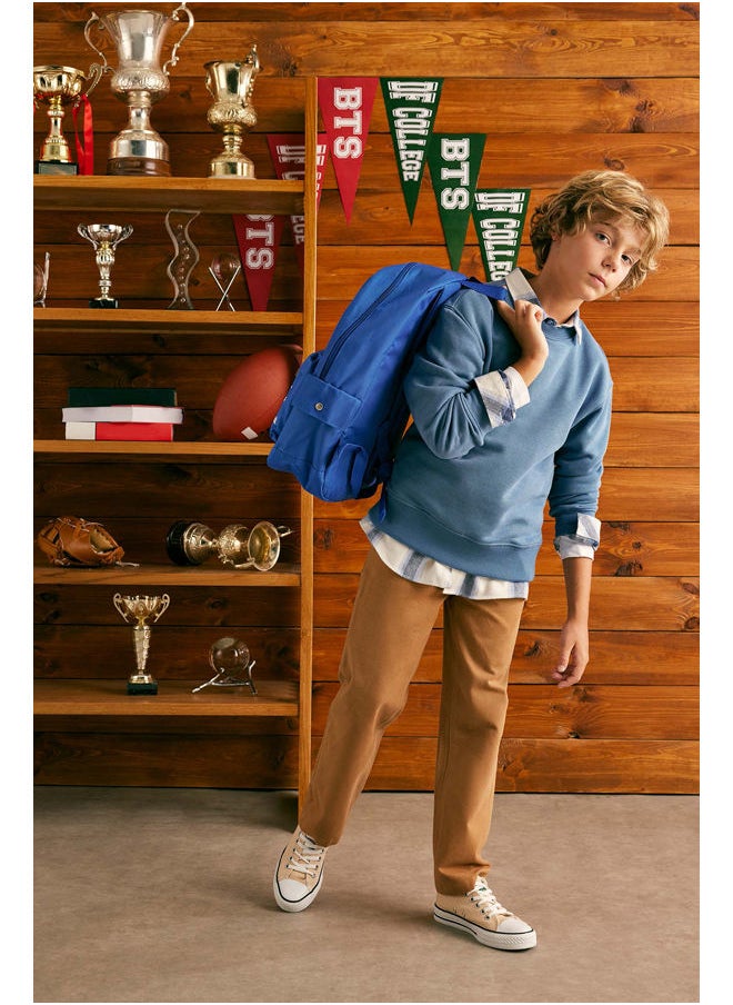 DeFacto - Boy Woven Loose Fit Trousers - Image 1