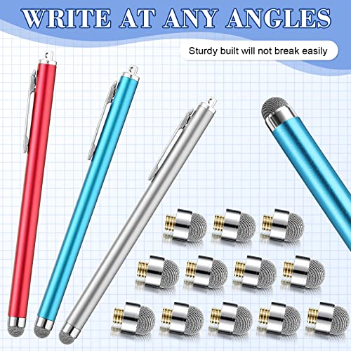 Konohan 24 Pieces Stylus Replacement Tips Only Compatible with Meko and Bargains 0.30 Inch Mesh Fiber Tips High Sensitivity, Soft, No Scratch Screen - Image 4