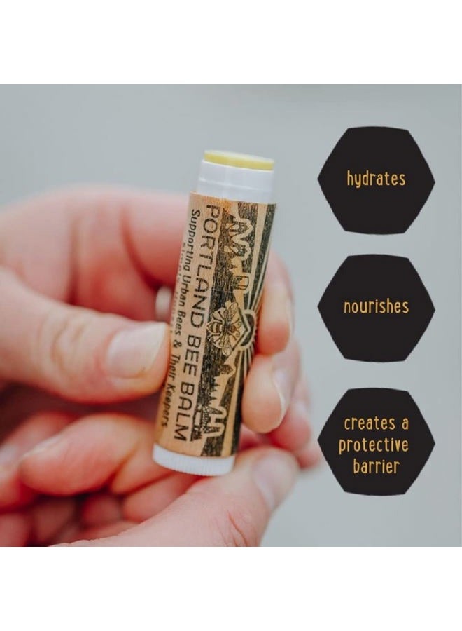 AMOUAGE All Natural Handmade Beeswax Based Lip Balm, Oregon Mint 3 Count - Image 2