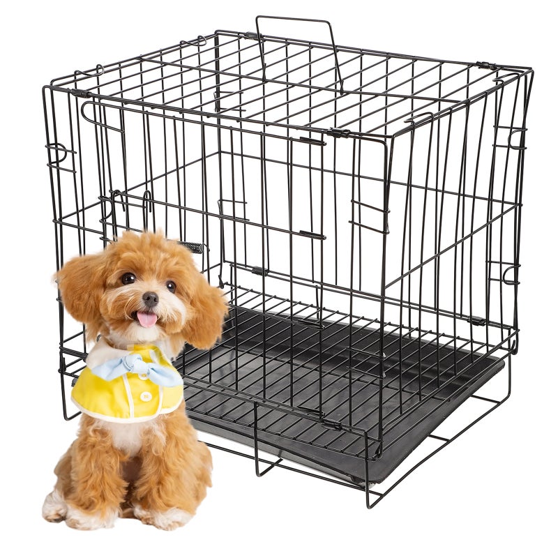 Dog Crate with Removable Tray for Easy Cleaning, Durable Material and SecureLatch - Image 3