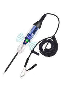 Excefore Premium LED Bulb Automotive Circuit Tester, 4-60V Test Light with 102 Inch PU Extended Spring Wire, Sharp Hard Steel Probe Vehicle Circuits Low DC Voltage Tester  - Image 1