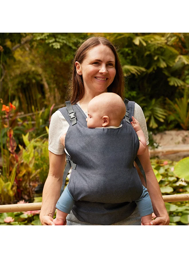 infantino Fold & Go 2-In-1 Baby Carrier Ideal For Travel And Quick Everyday Outing, Utra Lihjtweight And Comapct Carrier
