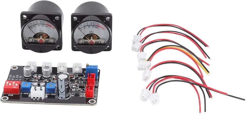2Pcs VU Meter Panel With Driver Board 12V 18V For Recording Studio Home Car DIY - Image 5
