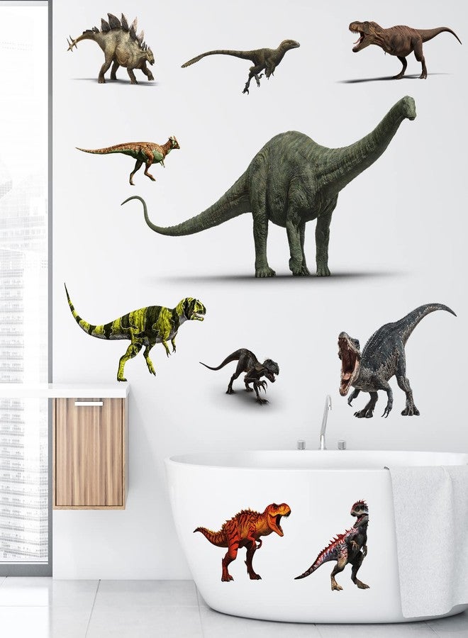 ROORUZ Dinosaur Wall Decals Large Size Vinyl Self-Adhesive Dinosaur Wall Decals Safe Waterproof for Boys Kids Adult Bedroom Living Room Nursery Classroom Bathroom Home Decoration(15.7"X31.4") - Image 4