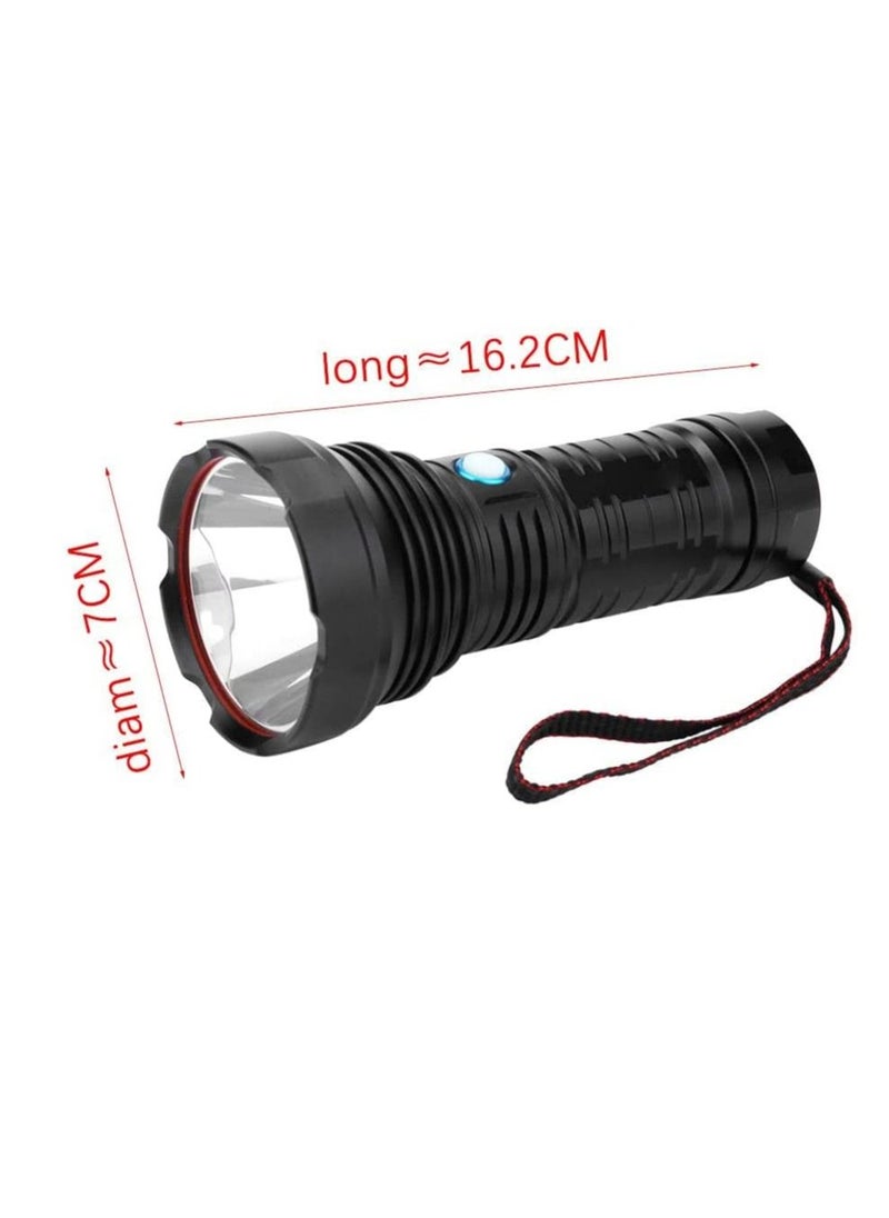 Waterproof Flashlight Ultra-bright, powerful LED light with three brightness modes for outdoor adventures