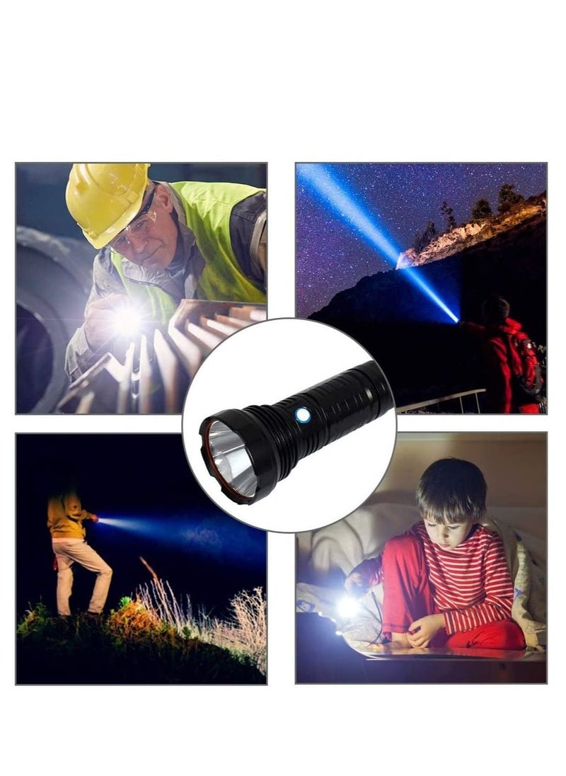 Waterproof Flashlight Ultra-bright, powerful LED light with three brightness modes for outdoor adventures