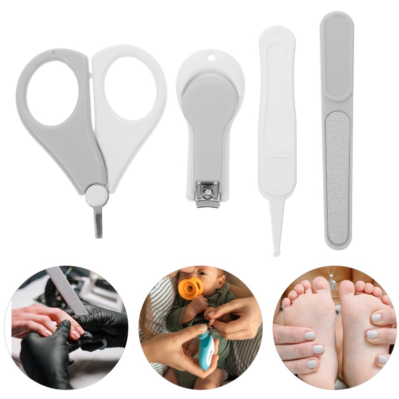 1 Set Baby Nail Kit Baby Manicure Tools Newborn Tools with Storage Case - Image 4