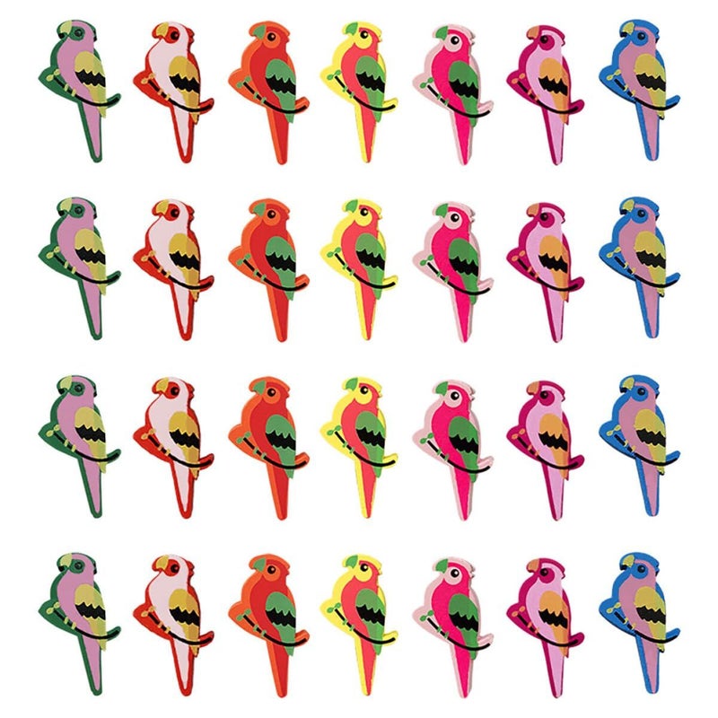 30 Pcs Bird Push Pins Cute Parrot Design for Bulletin Board Photo Map Display - Image 2