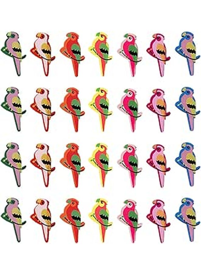 30 Pcs Bird Push Pins Cute Parrot Design for Bulletin Board Photo Map Display - Image 1