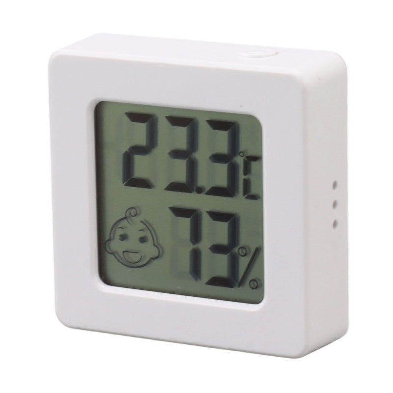 Mini Hygrometer Thermometer: Compact Portable, High Accuracy Digital Temperature Humidity Sensor - Easy Use, Large Ultra Clear Screen for Home Kitchen, Nurseries, Offices, Greenhouses - Image 4