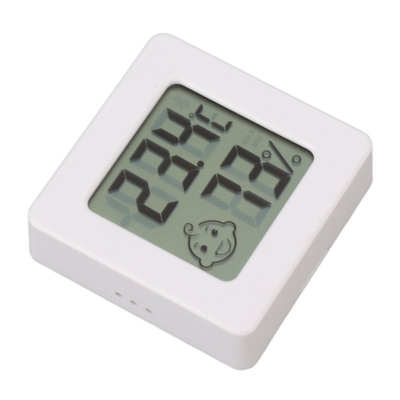 Mini Hygrometer Thermometer: Compact Portable, High Accuracy Digital Temperature Humidity Sensor - Easy Use, Large Ultra Clear Screen for Home Kitchen, Nurseries, Offices, Greenhouses - Image 2