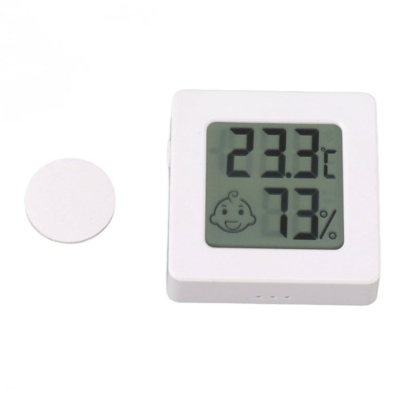 Mini Hygrometer Thermometer: Compact Portable, High Accuracy Digital Temperature Humidity Sensor - Easy Use, Large Ultra Clear Screen for Home Kitchen, Nurseries, Offices, Greenhouses - Image 5