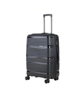 Generic Samsons travel bag, size 20 inches, equipped with a TSA lock, steel structure and swivel wheels, black color  - Image 1