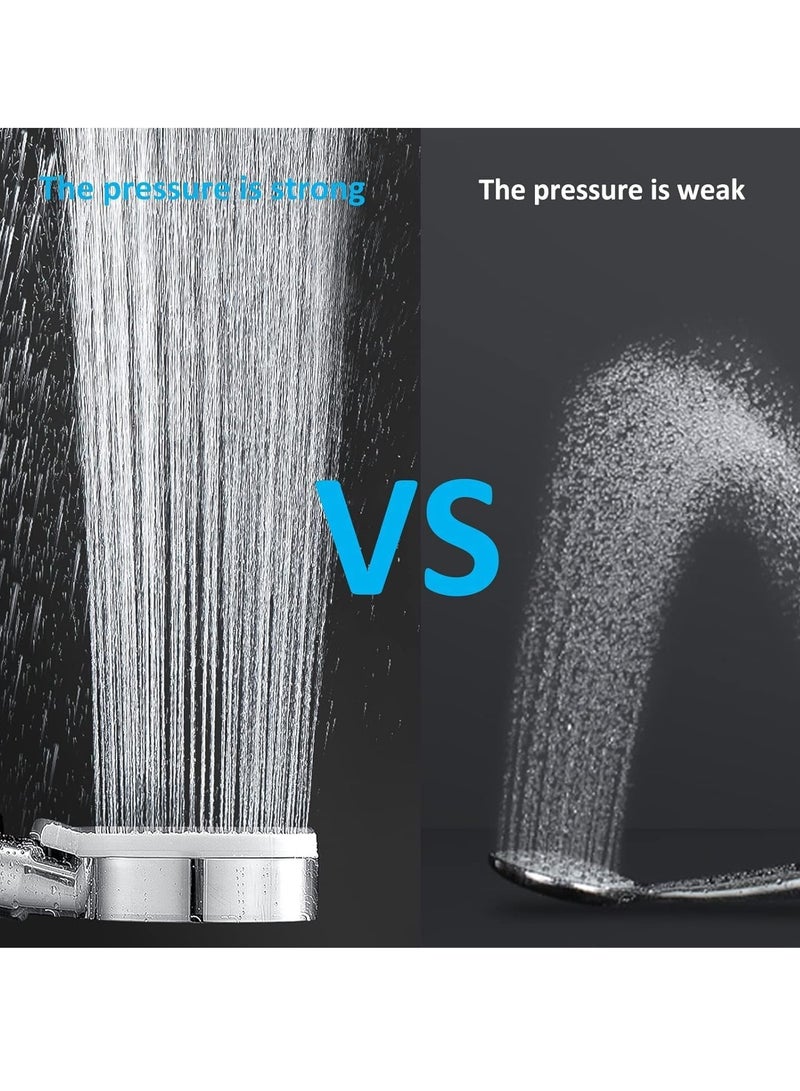 High Pressure Shower Head Water Saving Hand Shower 5 Modes Types Handheld for Bathing and Spa Modern Handheld Shower Head - Image 4