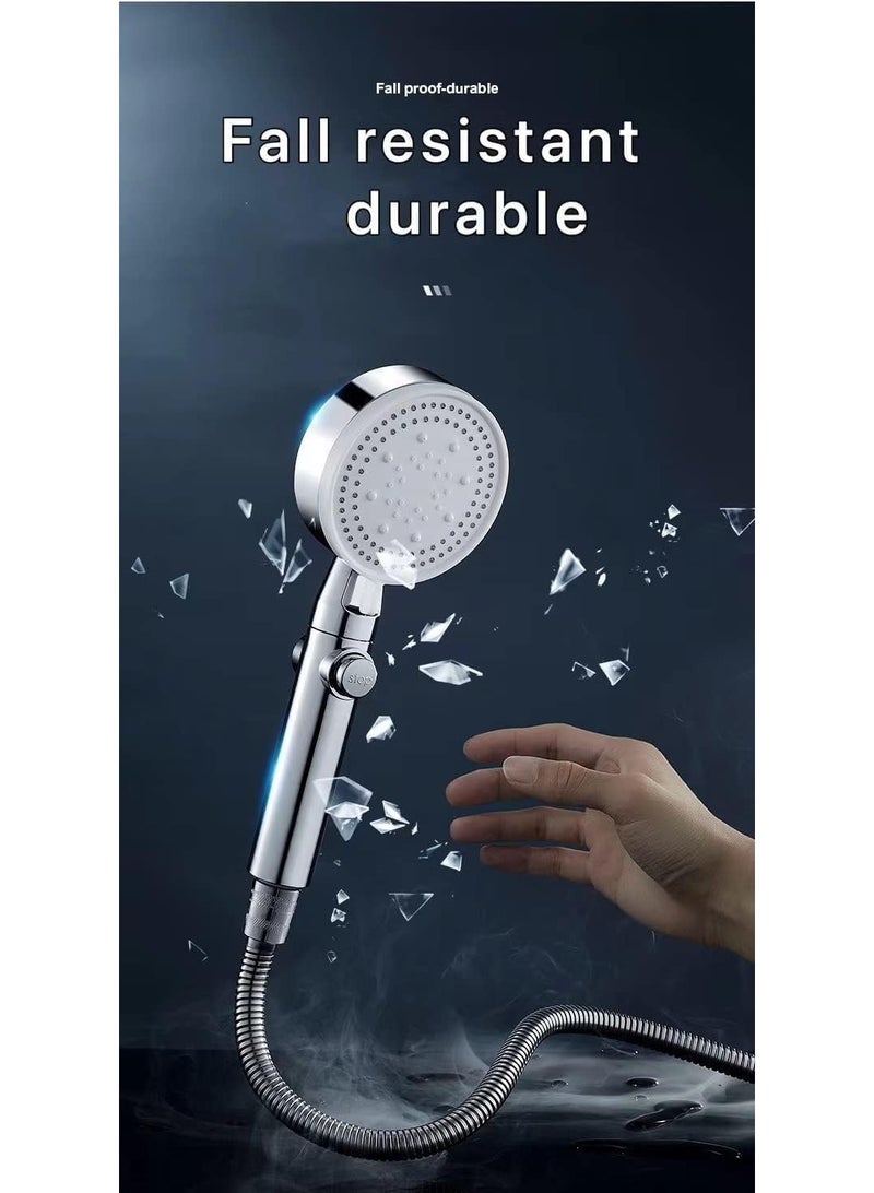 High Pressure Shower Head Water Saving Hand Shower 5 Modes Types Handheld for Bathing and Spa Modern Handheld Shower Head - Image 2