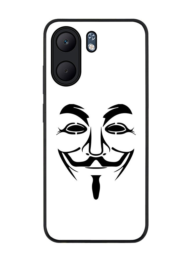 Stylizedd For Oppo A5x 5G / A5x 4G Case,Slim fit Camera Protection, Shockproof Thin Phone cover  - Vendetta Mask