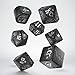 Q Workshop Cats Modern Dice Set Waffle - Image 4