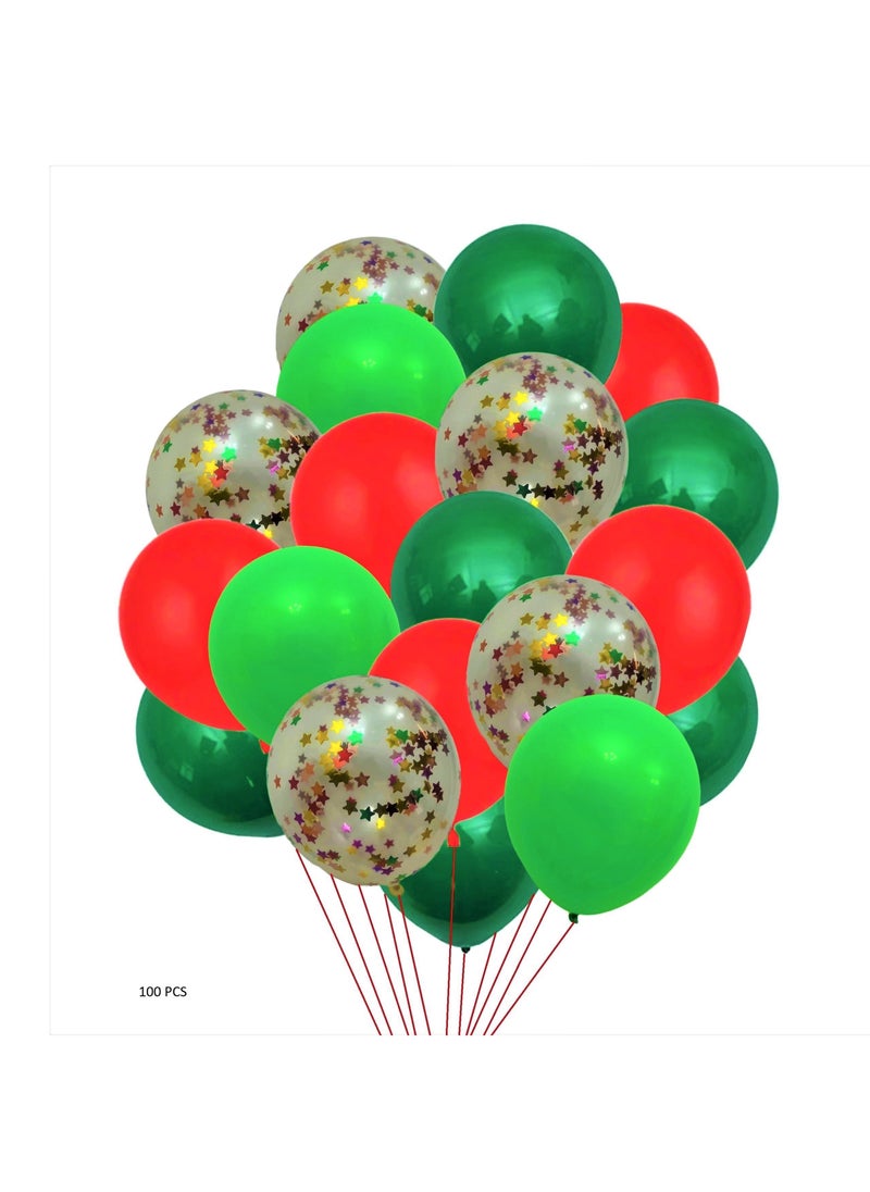 Boxwoods 100 PCS Of Multicolor Balloons 