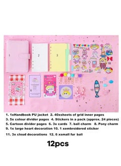 Y&D DIY Planner Set Pocket Girls Diary Notepads Stationery Notebooks Journals School Office Supplies  - Image 5