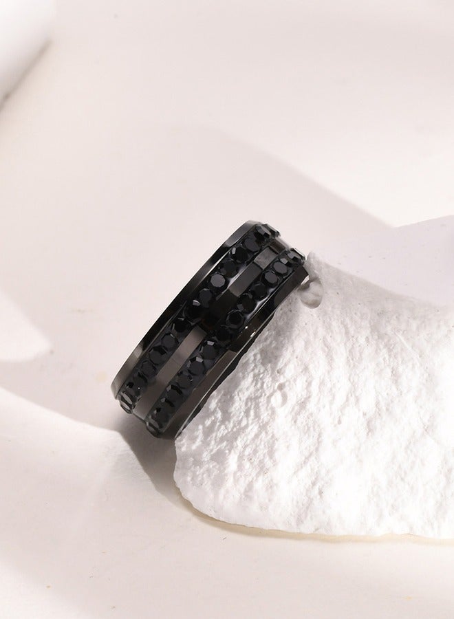 Titanium Steel Band Ring - Image 5