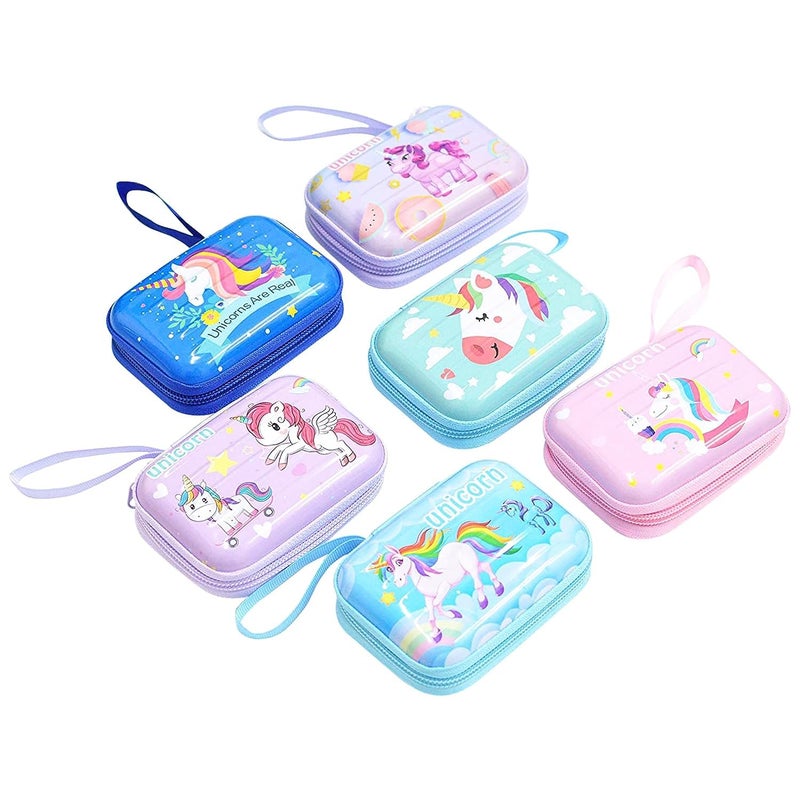 4AJ BAZAAR Cute Multipurpose Coin Earphone Pouch Return Gifts for Kids (Pack of 6) - Image 1