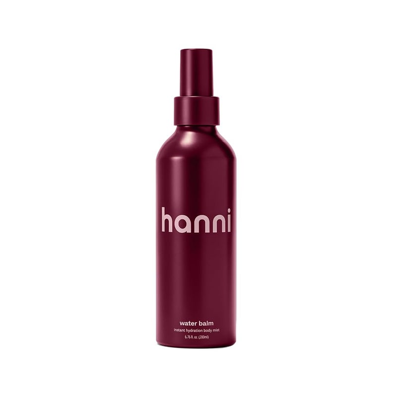 HANNI HANNI Water Balm Hydrating Body Mist Moisturizer Spray with Hyaluronic Acid for All Skin Types Lotion Replacement 200 mL  676 fl oz