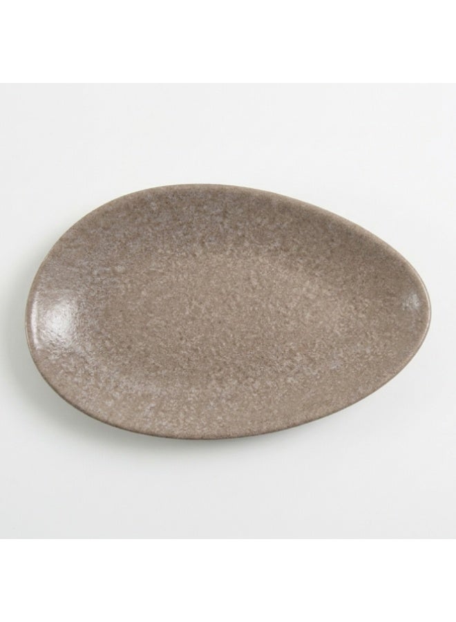 Ariane Premium Fine Porcelain Triangle Plate Island Granite Beige - Image 1
