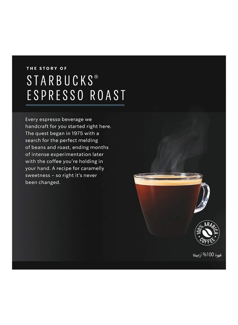 Starbucks Dolce Gusto Espresso Roast 12 Capsules of 5.5g-66g - Image 2