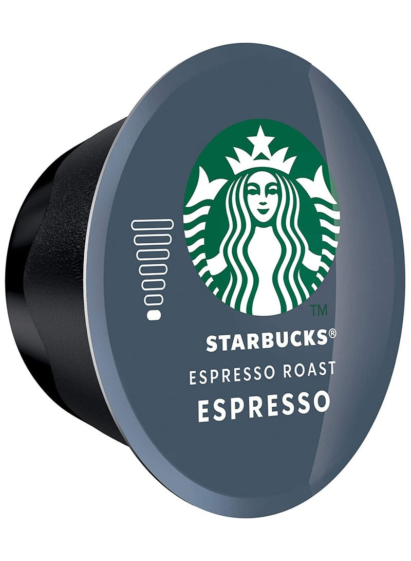 Starbucks Dolce Gusto Espresso Roast 12 Capsules of 5.5g-66g - Image 3