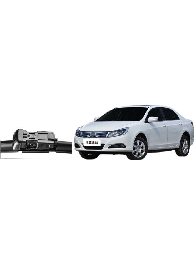 Yitu Windshield Wiper Blades For Byd E5 [2016-2018 Models], Original Size Rubber Strips, 1 Pair - Image 2