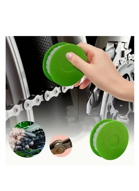 1 Piece Portable Bicycle Chain Oiler Tool - Easy Maintenance with Rust-Proof Lubricant, Green PP Material, Suitable for All-Weather Use, Bicycle Maintenance Essentials | Green Plastic Oiler | Durable Plastic Oiler