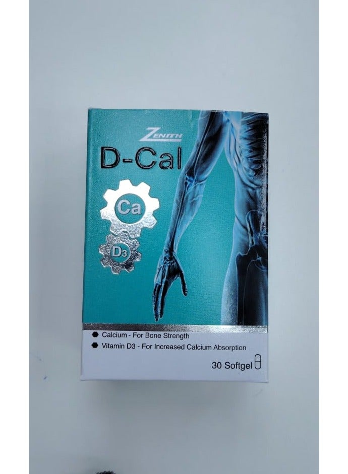 D-CAL CALCIUM AND VITAMIN D3 SOFTGEL