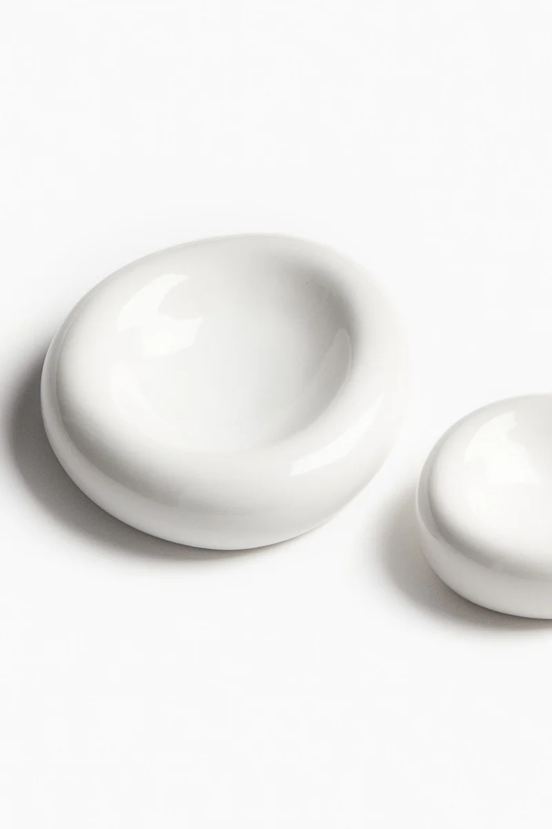 H&M Small asymmetric stoneware bowl