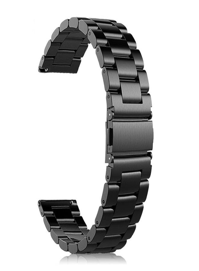 Xininyia Compatible for iTech Fusion 3, for BANLVS AK90 Smart Watch Bands Stainless Steel Metal Mesh Bands Replacement Straps Wristband - Image 1