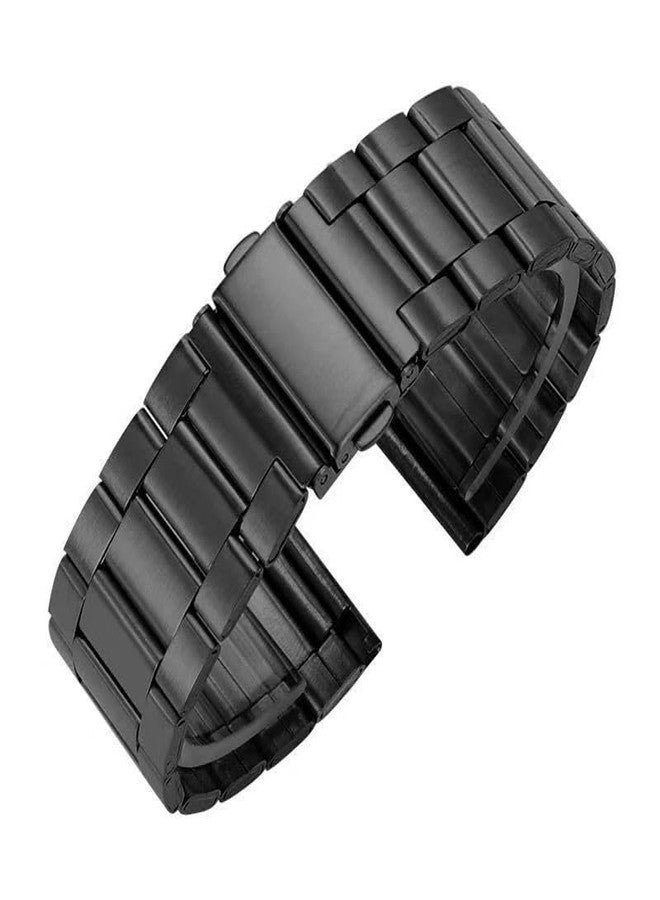 Xininyia Compatible for iTech Fusion 3, for BANLVS AK90 Smart Watch Bands Stainless Steel Metal Mesh Bands Replacement Straps Wristband - Image 5