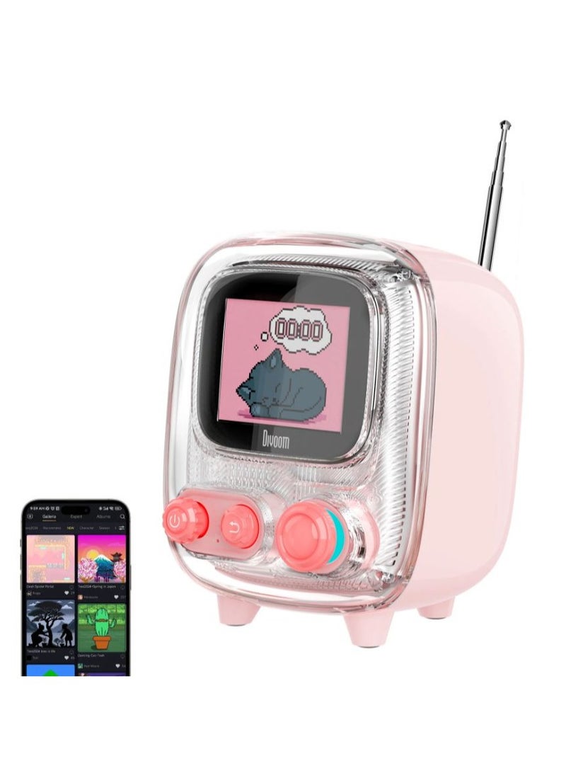 ديفوم Divoom Tiivoo-2 Photo Album & Lyrics Speaker - Tender White - Image 1