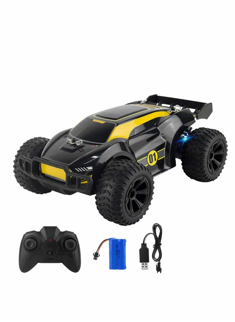 KASTWAVE Remote Control Car 2.4GHz Electric RC Racing Cars with 1 Rechargeable Power and Lights 1:22 Electric Toy Car Gift with 100mins Running for 3 4 5 6 7 8 Year Old Boys Girls Kids  - Image 1