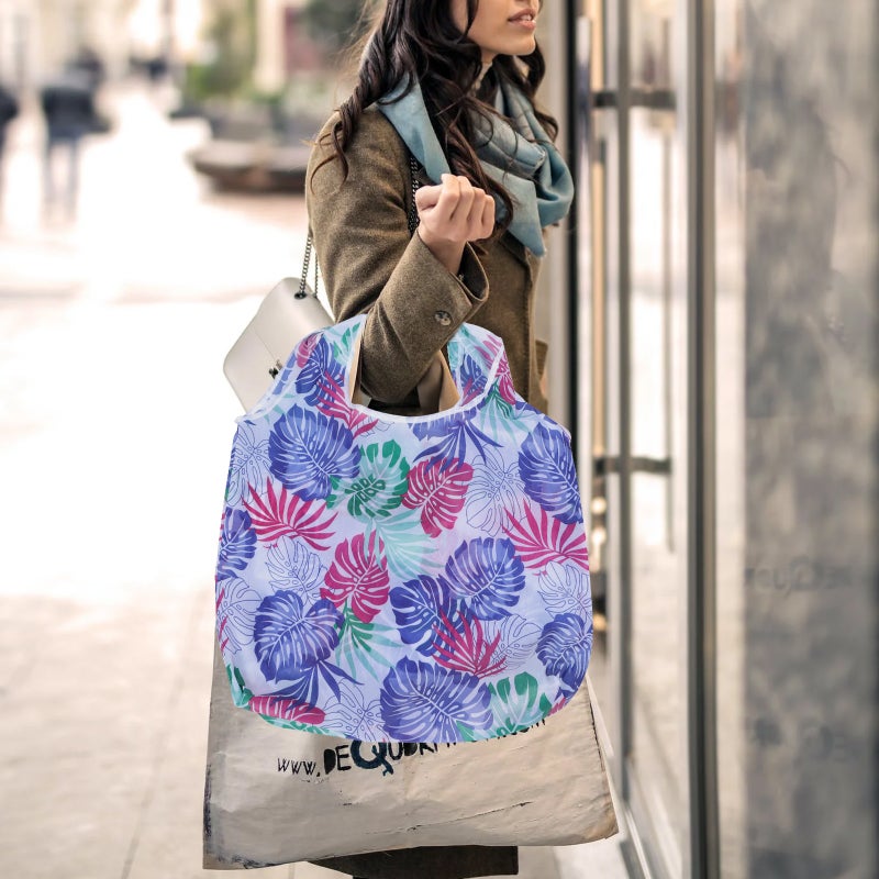 3PCS Convenient Shopping Bag Bag Sundries Large Size Tote Bag - Image 4