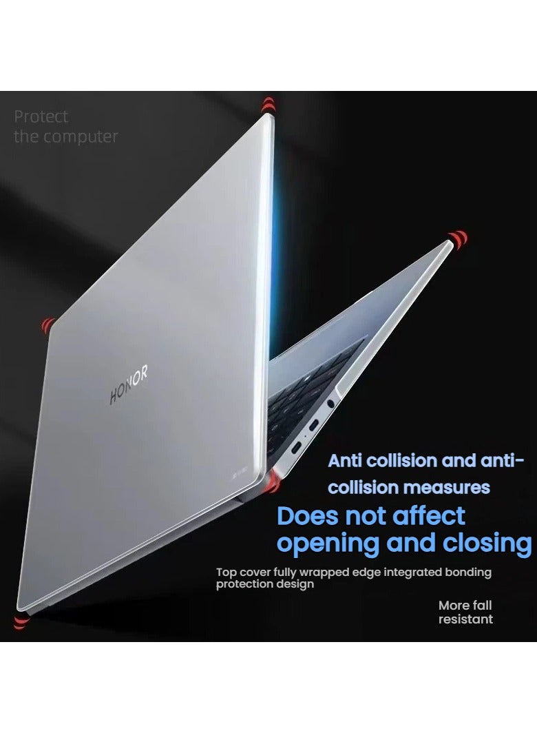 عام "غطاء صلب واقي للابتوب Honor MagicBook Pro 14 (2025) - تصميم بلوري ومطفى مع حماية شاملة" - Image 3