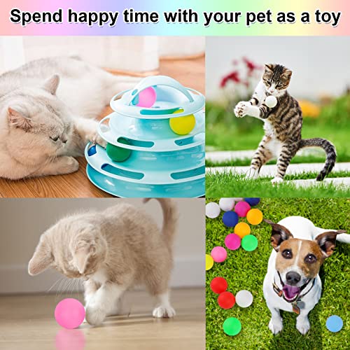 Guirnd 28 Pcs Colored Ping Pong Balls, 40mm Table Tennis Balls, Ping Pong Balls for Games or Arts, Pong Balls for Kids, Pet Toys - Image 5