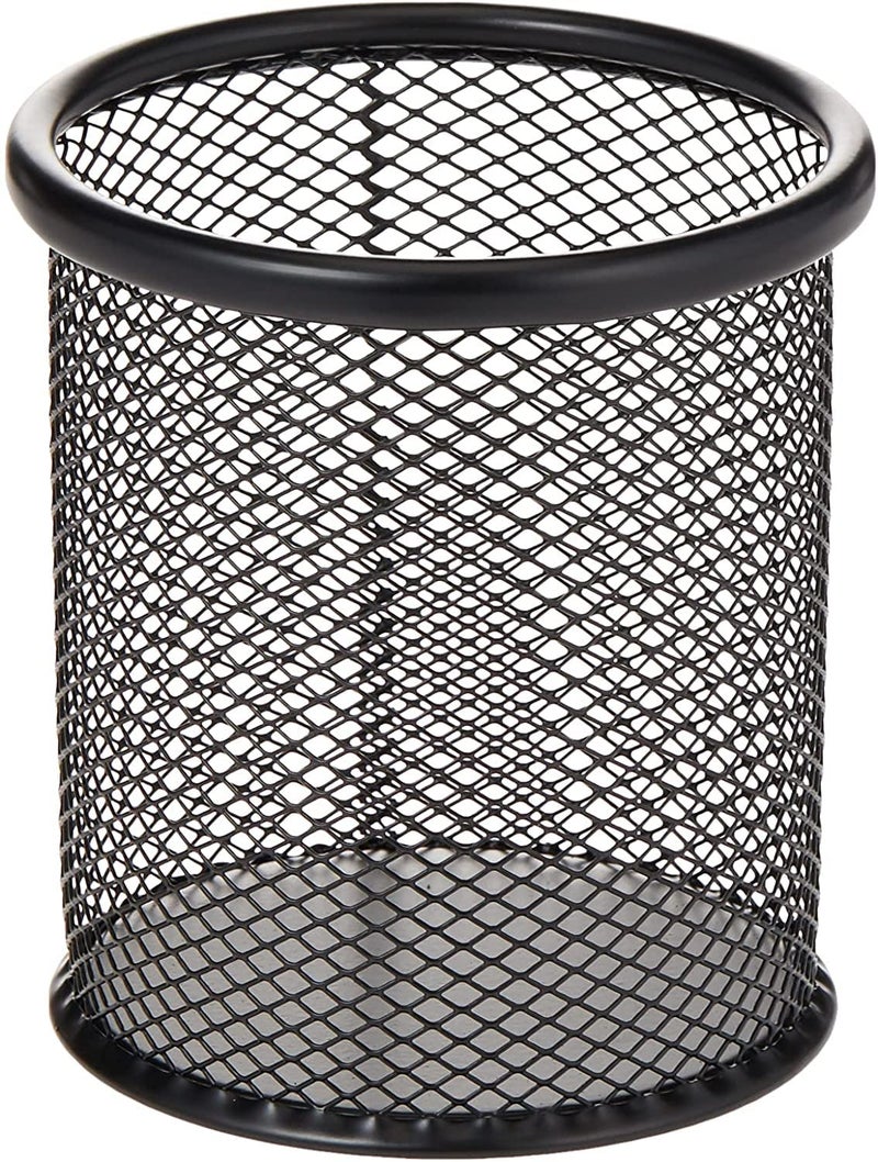 Black Pen Holder Pencil Holder Pen Cups Metal Pencil Holder Black Mesh Pencil Holder Pen Holder for Desk Pen Organizer for Desk Pen Holder