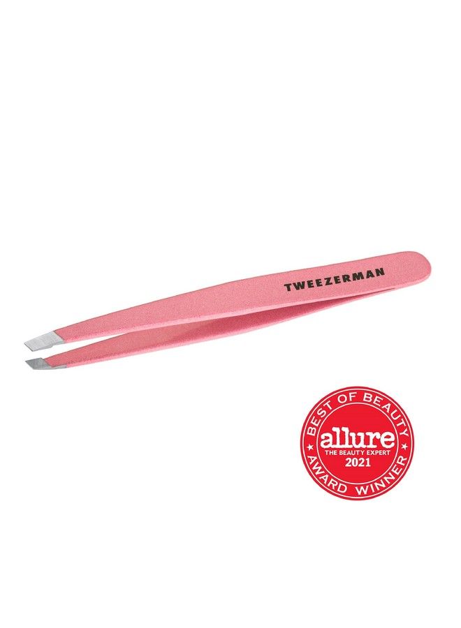 Tweezerman Exclusive Tea Rose Slant Tweezer Hair Removal Tweezers Stainless Steel - Image 5