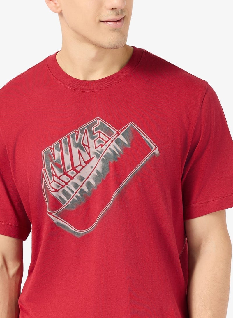 Nike Nsw Standard Blur Futura T-Shirt - Image 3