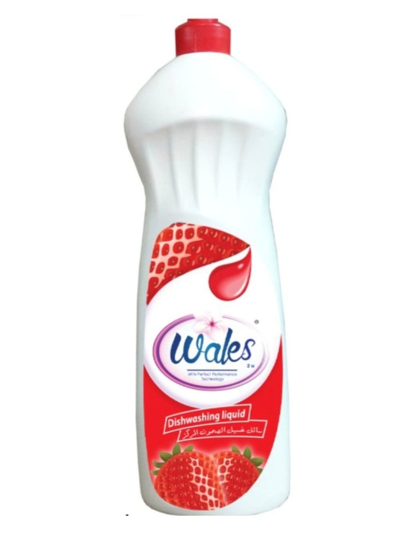 ويلز سائل غسيل الأطباق المركز بالفراولة 700 مل